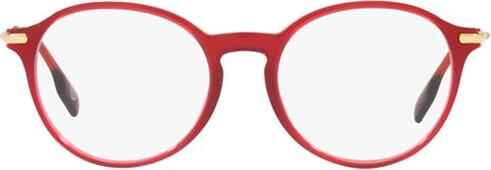 Burberry Eyewear Round Frame Glasses