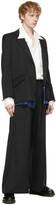 Thumbnail for your product : Sulvam Black Wide Trousers