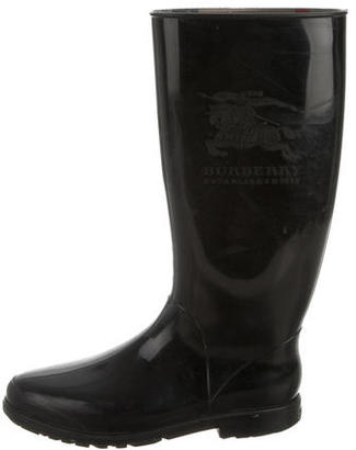 Burberry Logo-Embellished Rain Boots