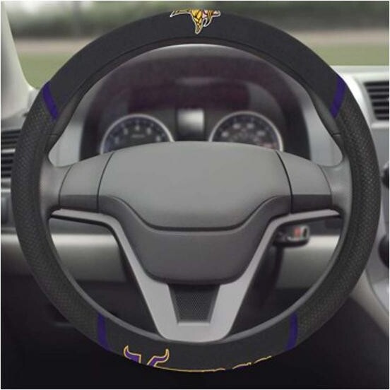 FANMATS Minnesota Vikings Steering Wheel Cover