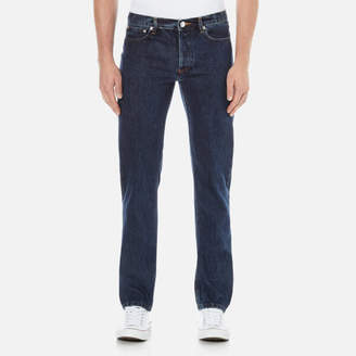 A.P.C. Men's Petit Standard Slim Leg Denim Jeans Selvedge Indigo