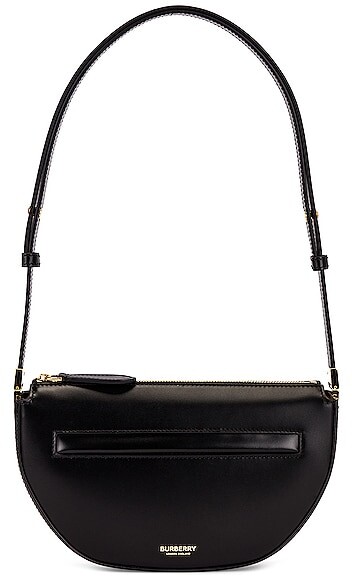 Burberry Mini Zip Olympia Bag in Black - ShopStyle