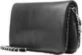 Thumbnail for your product : Fontanelli Black Leather Baguette Bag