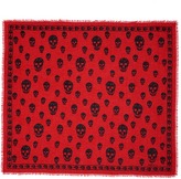 Thumbnail for your product : Alexander McQueen Classic skull modal-silk scarf