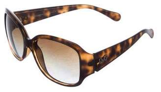 Dolce & Gabbana Polarized Tortoiseshell Sunglasses