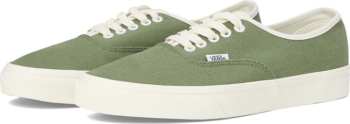 Vans Authentic Lace-up Boots Linen Loden Green : Men's 5 - Women's 6.5 Medium, Canvas