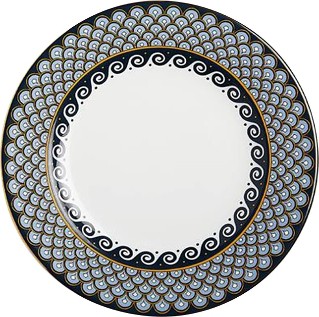 La DoubleJ Napoli Blue Dinner Plates, Set of 2