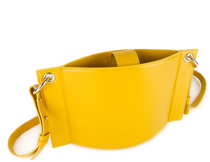 mustard colored purse