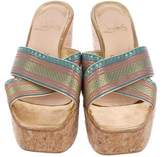 Thumbnail for your product : Christian Louboutin Crossover Wedge Sandals