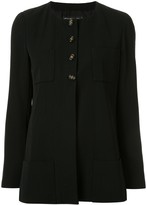 Thumbnail for your product : Chanel Pre Owned 1995 Collarless Slim-Fit Jacket