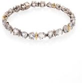 Thumbnail for your product : Alexis Bittar Fine Silver Ice Marquis Clear Quartz, 18K Yellow Gold & Sterling Silver Tennis Bracelet