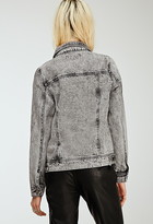Thumbnail for your product : Forever 21 Mineral Wash Denim Jacket