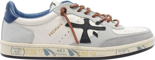 Premiata Bsktclay Lace-Up Sneakers