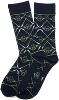 Thumbnail for your product : Cufflinks Inc. Star Wars Yoda Lightsaber Socks