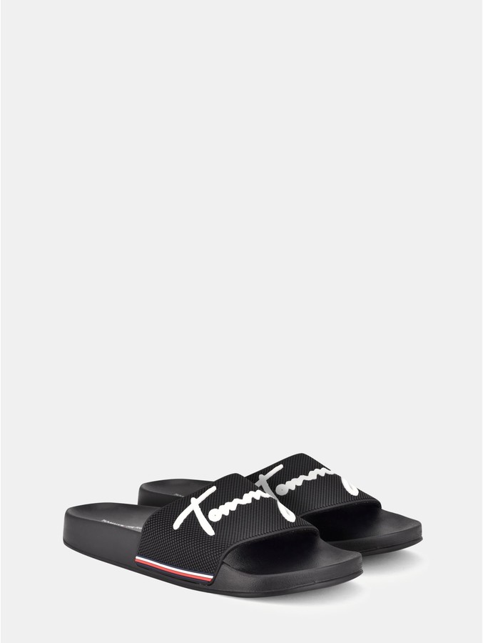tommy hilfiger slide sandals