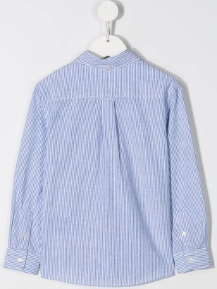 Woolrich Kids Striped Button-Down Shirt
