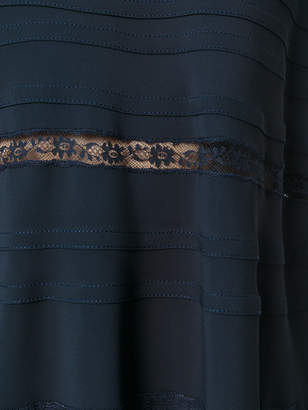 No.21 lace sheer detail dress