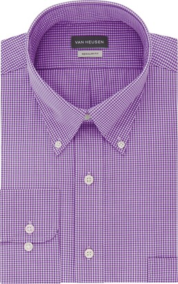 van heusen purple shirt
