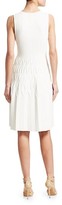 Thumbnail for your product : Lela Rose Sleeveless Pleated A-Line Dress