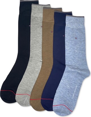 Tommy Hilfiger 5-Pack Dress Socks, Assorted Colors - ShopStyle