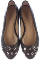 Thumbnail for your product : Sonia Rykiel Embellished Leather Flats