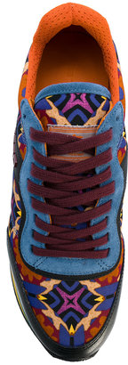 Etro printed lace-up sneakers