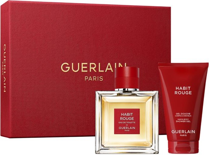 Guerlain Habit Rouge Eau De Toilette Fragrance Gift Set (100Ml