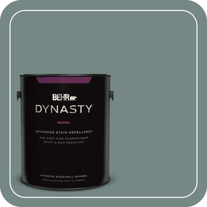 BEHR DYNASTY 1 gal. #MQ6-10 Echo Park One-Coat Hide Eggshell Enamel Interior Stain-Blocking Paint & Primer