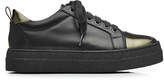 Thumbnail for your product : Brunello Cucinelli Leather Sneakers with Platform