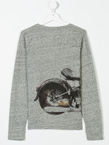 Thumbnail for your product : Finger In The Nose motorbike print sweatshirt