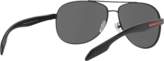 Thumbnail for your product : Prada Linea Rossa Multicolor Aviator Sunglasses
