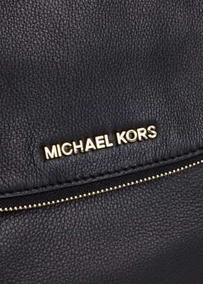 Michael Kors Bedford medium black leather shoulder bag