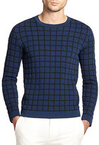 Thumbnail for your product : Theory Grid-Patterned Sweater
