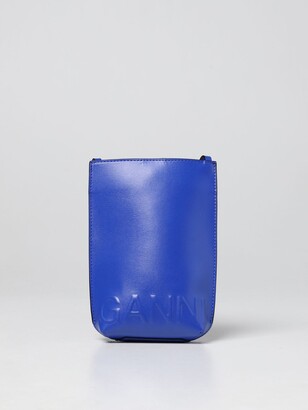 Ganni Mini crossbody bag in recycled leather - ShopStyle
