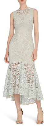 ml monique lhuillier porcia lace dress