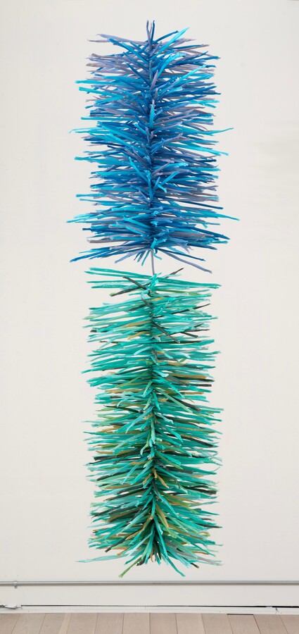 Hollie Heller, Tweed 2, Original Contemporary Silk Sculpture, 2023