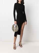 Thumbnail for your product : Wandering Ribbed-Knit Asymmetric Dress