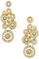 Thumbnail for your product : Gas Bijoux Tornade 24K Goldplated & Swarovski Crystal Chandelier Earrings
