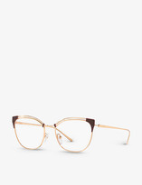 Thumbnail for your product : Prada PR62UV Conceptual metal glasses