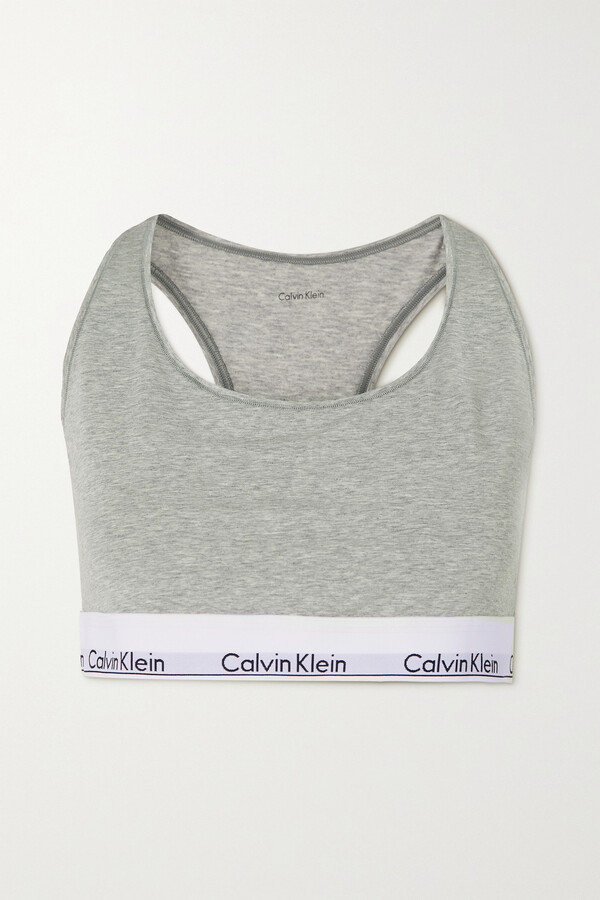 Calvin Klein Underwear Gray Women's Bras | ShopStyle
