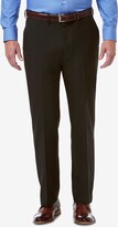Thumbnail for your product : Haggar Men's Premium Comfort Stretch Classic-Fit Solid Flat Front Dress Pants