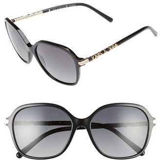 Burberry Women's 57Mm Sunglasses - Light Grey Gradient
