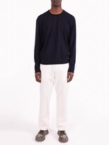 Thumbnail for your product : Acne Studios Crew-neck Knit Sweater Navy Blue