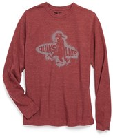 Thumbnail for your product : Quiksilver 'Chimp Spray' Long Sleeve Thermal T-Shirt (Little Boys)