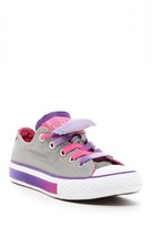 Thumbnail for your product : Converse Chuck Taylor Double Tongue Oxford Sneaker (Little Kid & Big Kid)