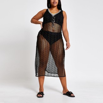 gold beach cover up dress