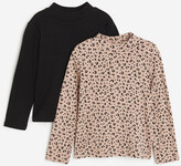 Thumbnail for your product : H&M 2-Pack Polo-Neck Tops