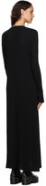Thumbnail for your product : Marques Almeida Black Rib Knit Long Dress