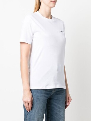 Carhartt Work In Progress logo-print organic-cotton T-shirt