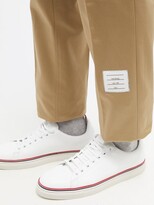 Thumbnail for your product : Thom Browne Four-bar Cotton Chinos - Camel